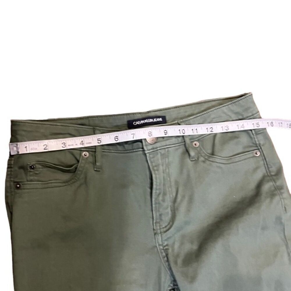 Calvin Klein Women's Green Skinny Jeans‎ - Picture 8 of 8